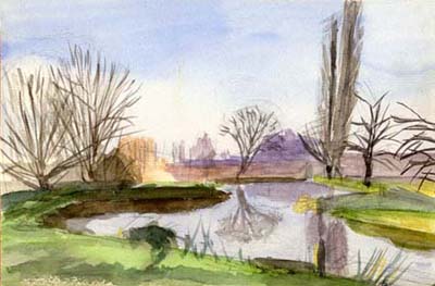 Marais-1-Aquarelle